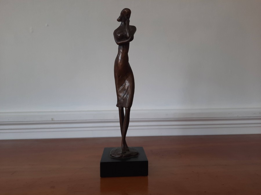 Bronze Sculpture By Bernard Kim Circa 1990s