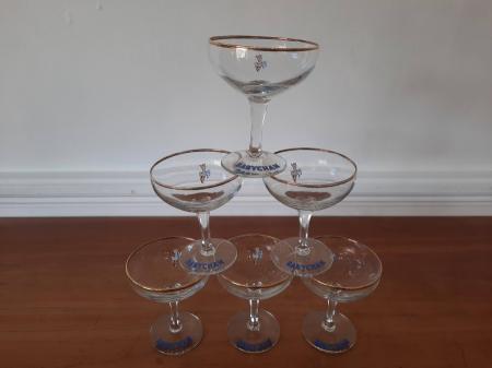 Babycham Glasses Circa 1960s
