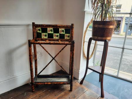 Edwardian Bamboo Stick Stand Circa 1900s