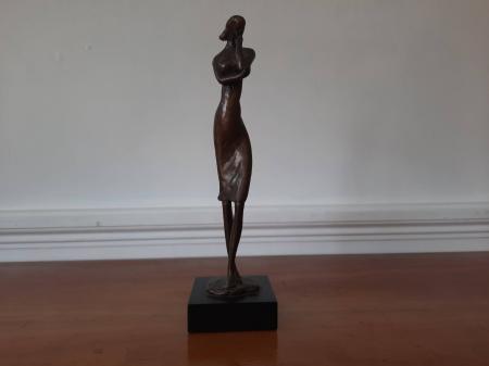 Bronze Sculpture By Bernard Kim Circa 1990s
