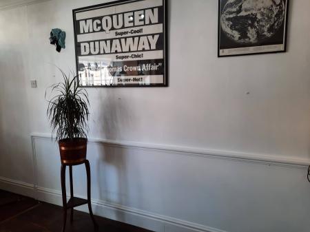 Mid Century Oak Plant Stand Circa 1960s