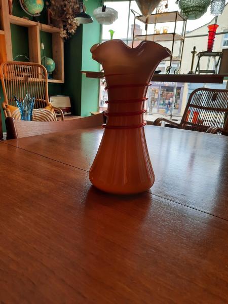 Art Deco Bohemian Tango Vase Circa 1930s/40s