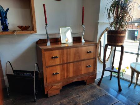 Art Deco Dressing Table Mirror With Backlight Circa 1940s