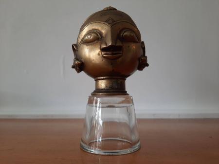 Bronze Head Sculpture Of The Goddess Parvati Circa Late 19th Century